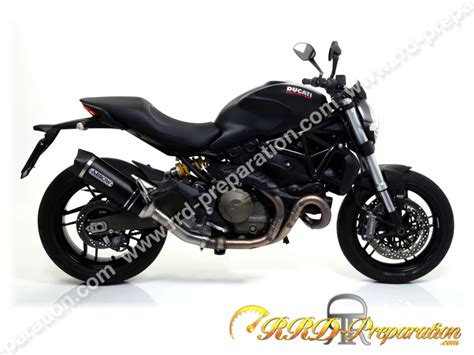 Illustration d'un échappement Zard pour Ducati Monster 821