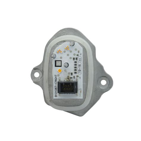 Gros plan sur le boîtier en aluminium du module clignotant LED ES6