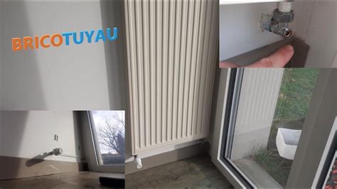 Photomontage comparant un radiateur sans protection et un radiateur avec une grille installée