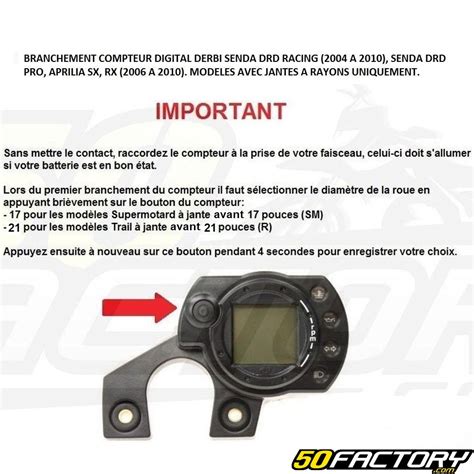 Photo de l'entraîneur de compteur pour Derbi et Aprilia