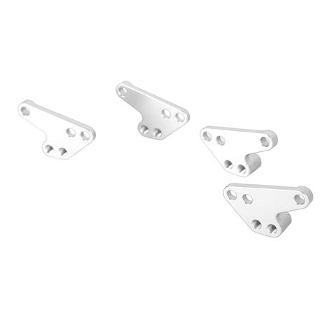 Support arrière et plusieurs paires de supports pour le montage de la boîte à outils S250 sur une moto.