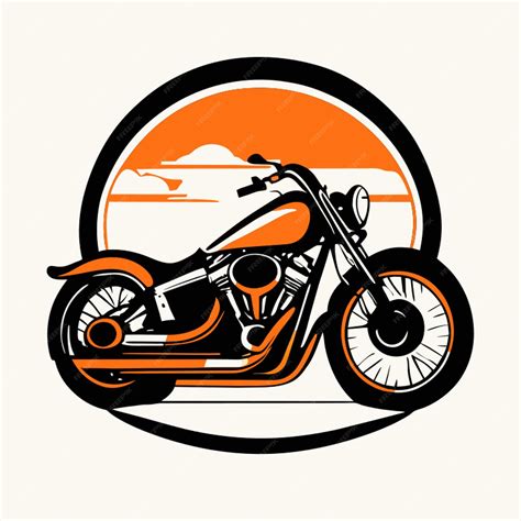 Illustration d'une Harley-Davidson classique