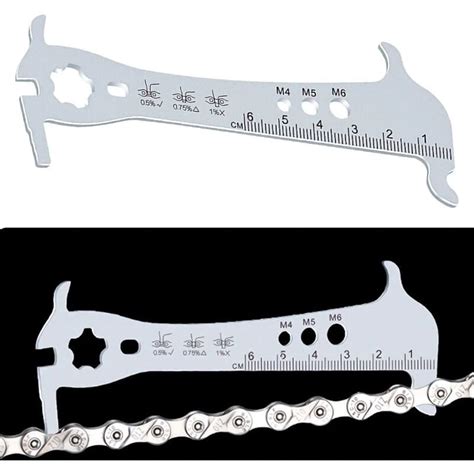 Outil de mesure d'usure de chaîne de vélo