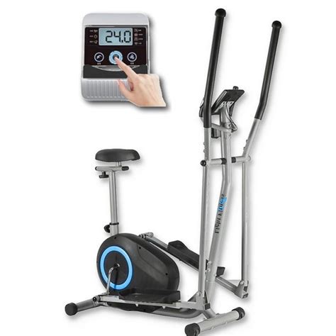 Photo du vélo elliptique magnétique Woodsun en action