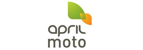 Illustration d'une moto APRIL Moto avec le logo APRIL Moto