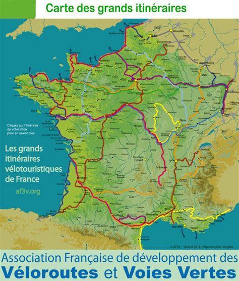 Carte interactive montrant la répartition des grands itinéraires VTT et des sites labellisés.