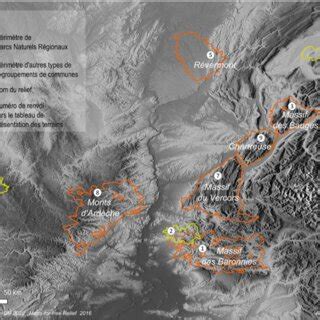 Carte schématique de différents terrains de jeu : montagnes, ville, pistes extrêmes.