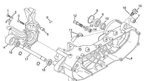 Schéma technique du moteur MBK Skyliner