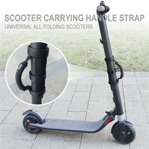 Images de sonnette, sangle de transport et bandes réfléchissantes pour trottinette Xiaomi