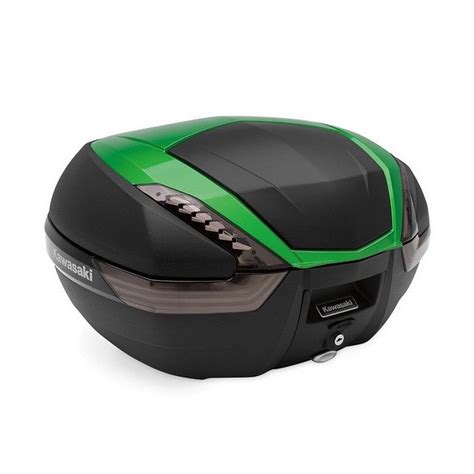 Top case de 47 litres sur une Kawasaki