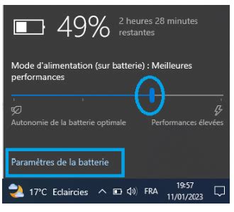Infographie comparant l'autonomie de la batterie de la RCB R10X avec d'autres modèles similaires.