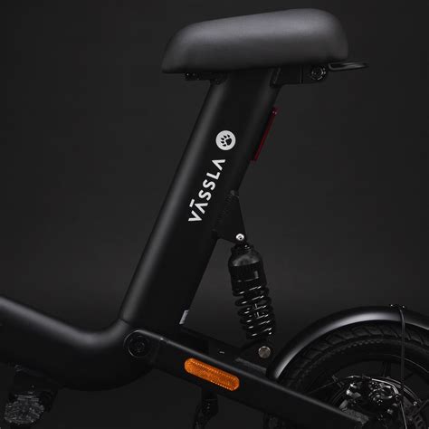 Schéma de la Vässla Bike montrant la structure, la selle et le guidon