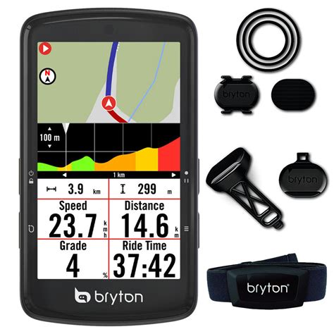 Illustration présentant divers modèles de compteurs GPS Bryton