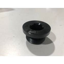 Bouchon de vidange moteur du TGB Blade 325, situé sous le variateur.