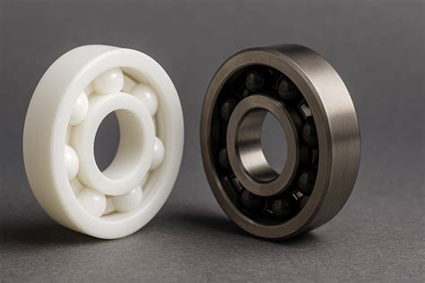 Schéma comparatif des roulements céramiques standards et Coated