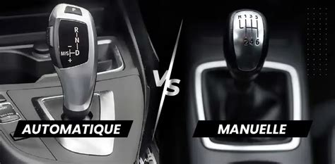 Comparaison visuelle entre une boîte manuelle et une transmission CVT
