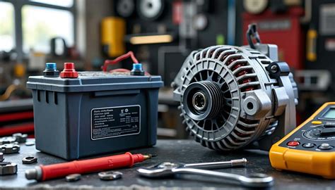 Infographie expliquant le rapport entre alternateur, batterie et consommation électrique d'une moto