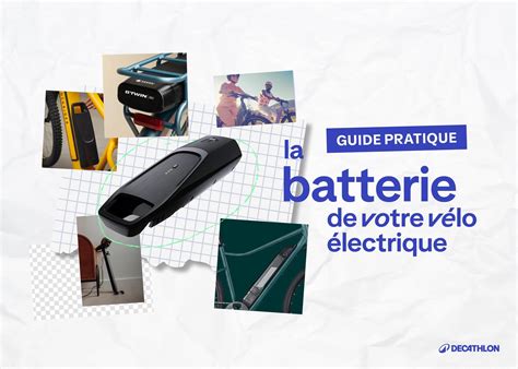 Infographie sur les bonnes pratiques d'entretien des batteries de vélos électriques