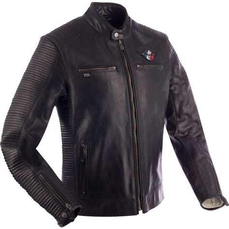 Schéma de la construction d'un blouson de moto léger avec mise en avant des matériaux