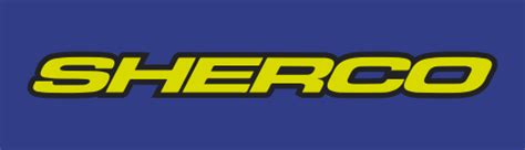 Logo Sherco bleu et jaune