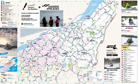 Illustration de la carte Sentiers Motoneige 2026 v18.0 pour PC et Mac