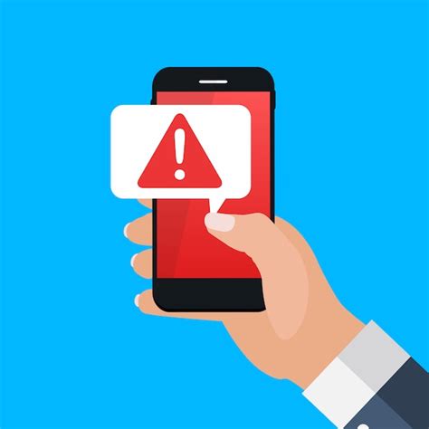 Illustration d'une notification d'alerte sur un smartphone