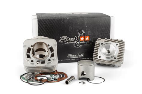 Schéma technique d'un cylindre 50cc Stage6