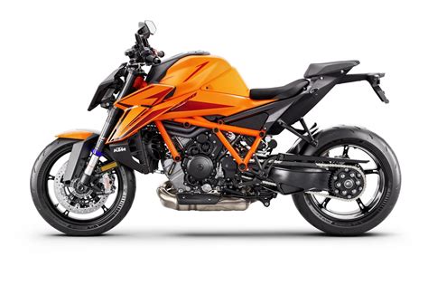 Illustration stylisée d'un moteur V-twin puissant pour la KTM Super Duke R