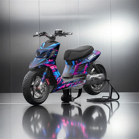 Exemples de kits déco pour scooter