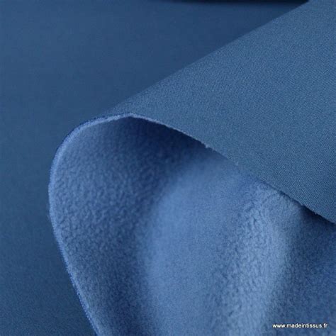 Schéma expliquant la structure d'un tissu Softshell