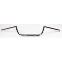 Schéma comparatif des différents types de guidons moto (bracelet, clubman, droit, custom, Z-bar)