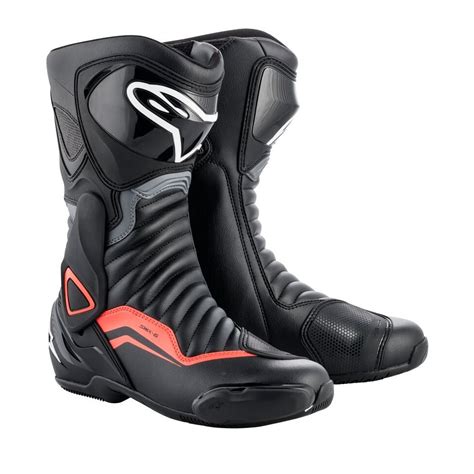 Schéma comparatif des caractéristiques des bottes Alpinestars SMX 6 V2 Drystar