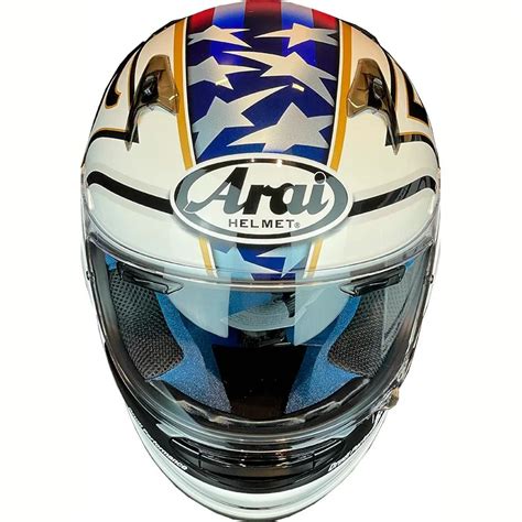 Casque Arai Rebel Herritage Blanc, vue de face