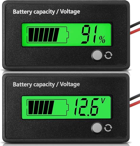 Indicateur de niveau de charge de batterie sur un multimètre