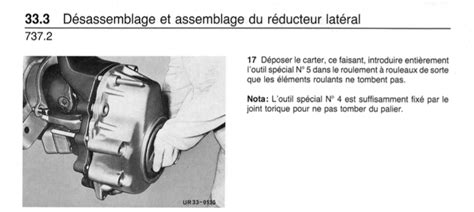 Schéma détaillé du démontage et remontage d'un moyeu de Solex