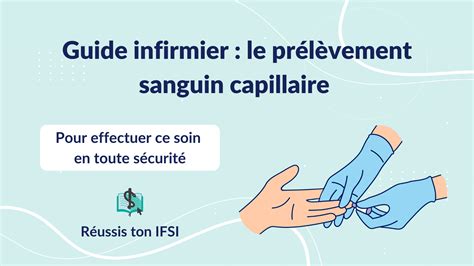 Illustration du prélèvement sanguin pour un test sanguin.