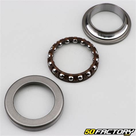 Vue d'un jeu de roulements de direction neufs