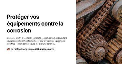 Schéma montrant les points clés à protéger contre la corrosion lors de l'hivernage