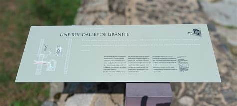 Illustration des panneaux explicatifs sur le musée-mine le long de la voie verte