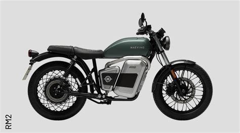 Illustration d'une moto électrique moderne et élégante
