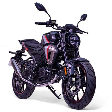 Une moto 50cc au look sportif et équilibré