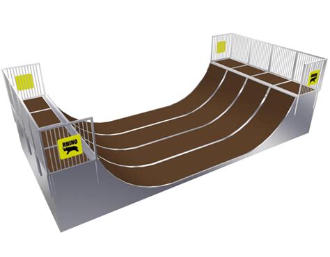 Interface de création de skatepark dans BMX FE3D, montrant diverses rampes et modules.