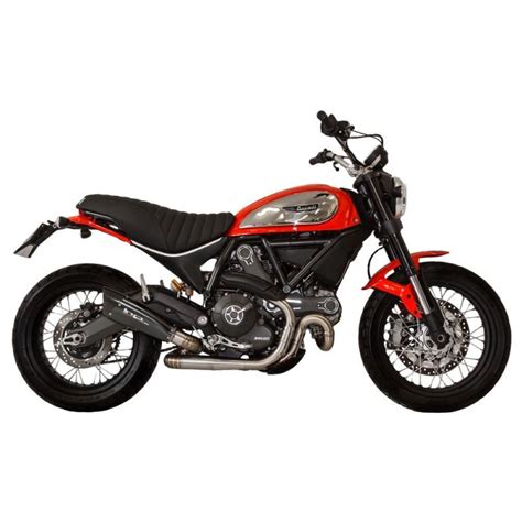 Schéma de l'échappement HP Corse EVOXTREME pour Ducati Scrambler