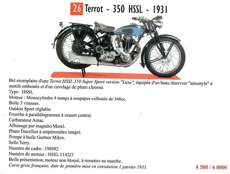 Collection de motos anciennes Terrot