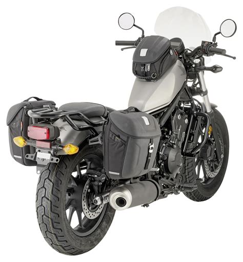 Schéma d'installation du support MT501 pour sacoches latérales sur Royal Enfield Hunter 350