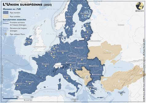 Carte de l'Europe montrant les principaux sites de production de Vespa dans les années 1950