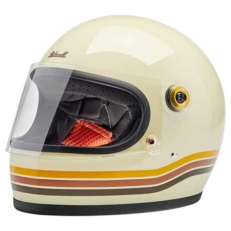 Casque intégral au look vintage, rappelant les années 60