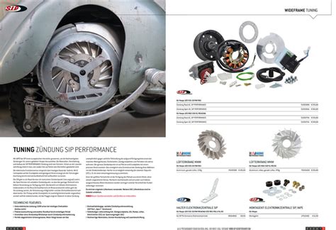 Comparaison schématique des carters moteur Vespa Wideframe et Largeframe