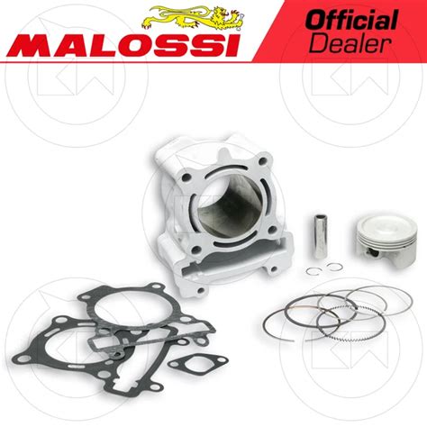 Schéma détaillé des composants du kit cylindre Malossi 180cc