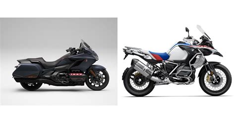 Tableau comparatif des spécifications techniques : Honda Goldwing 1800 vs BMW R1300RT